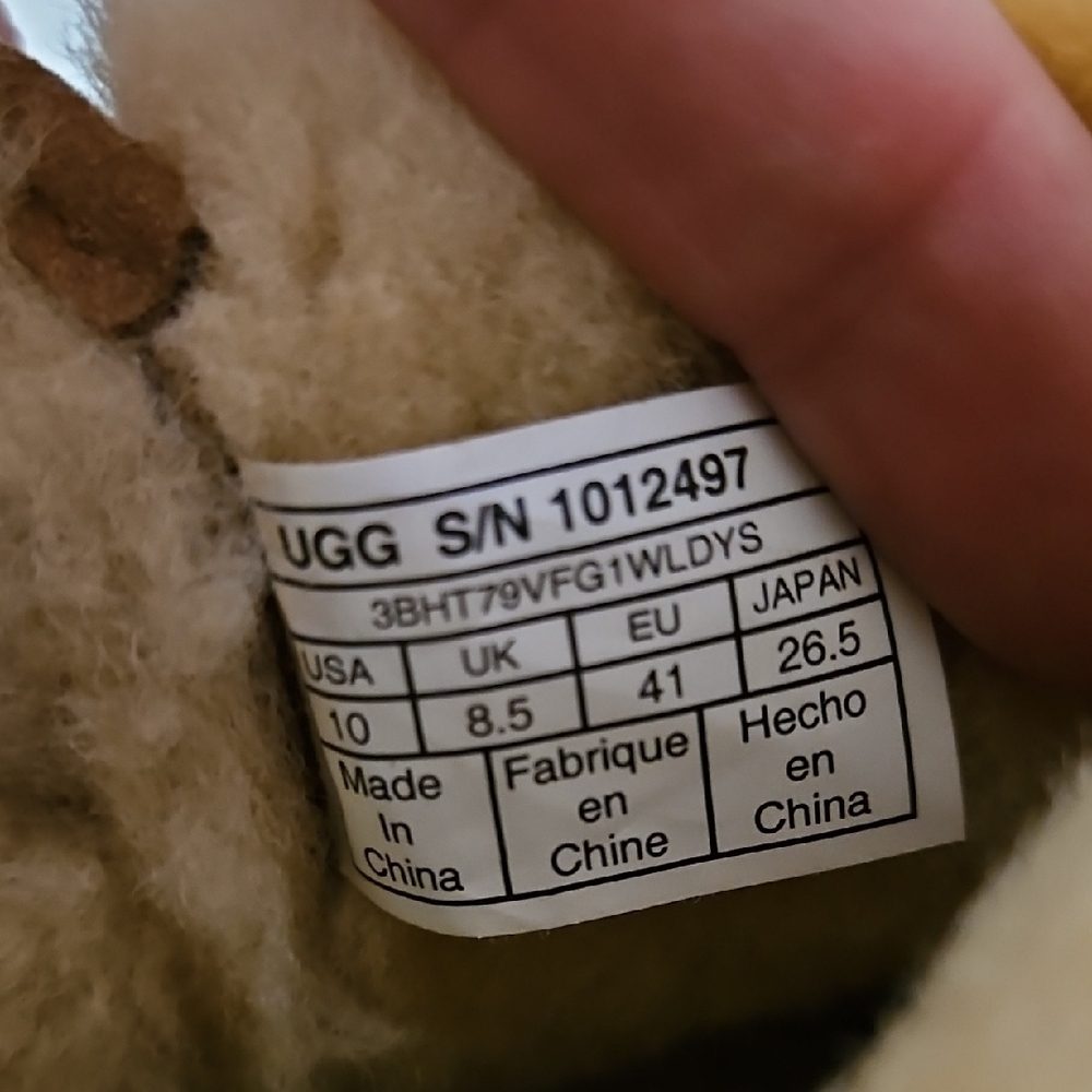 UGG Women's Chestnut Suede Ankle Booties - Picture 3 of 7
